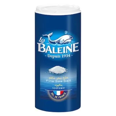 La Baleine Seasalt Iodated 600G
