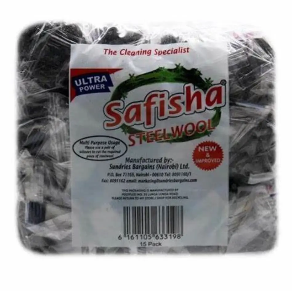 Safisha Steel Wool 15*15G