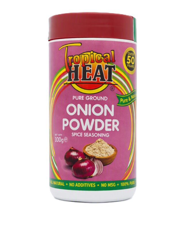 Tropical Heat Onion Powder 100Gm Jar