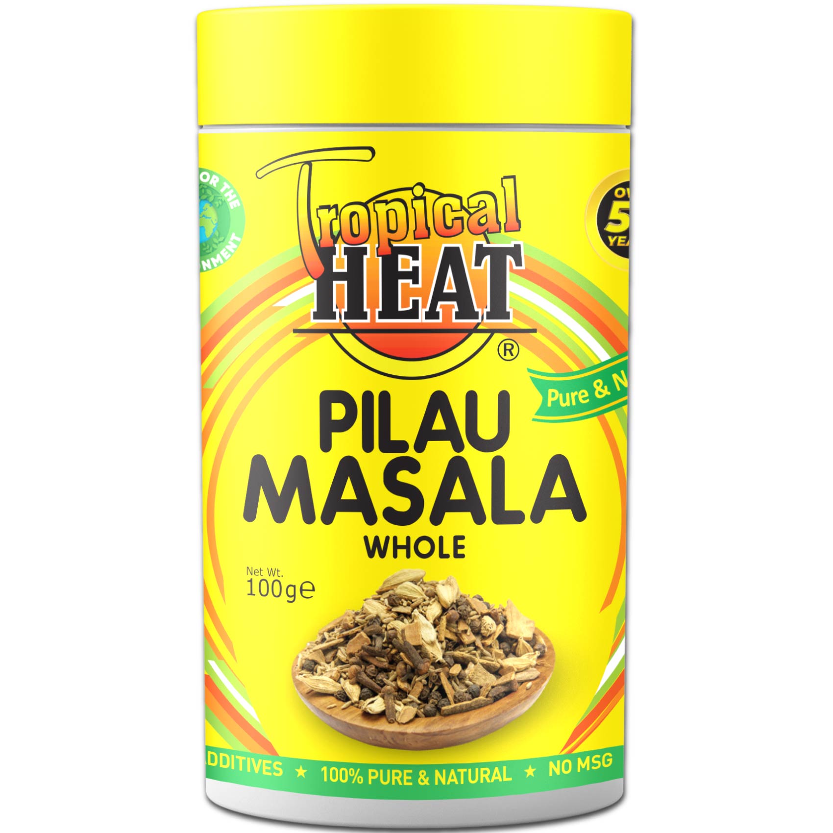 Tropical Heat Pilau Whole 100G Jar