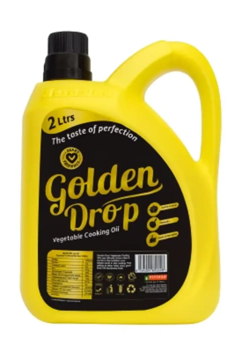 Golden Drop Vegetable Oil 2Ltr