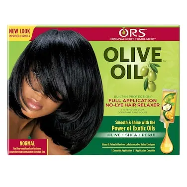Ors Olive Oil Normal Hair Relaxer Kit