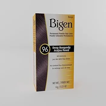 Bigen 96 Hair Color Dye Deep Burgundy 6g