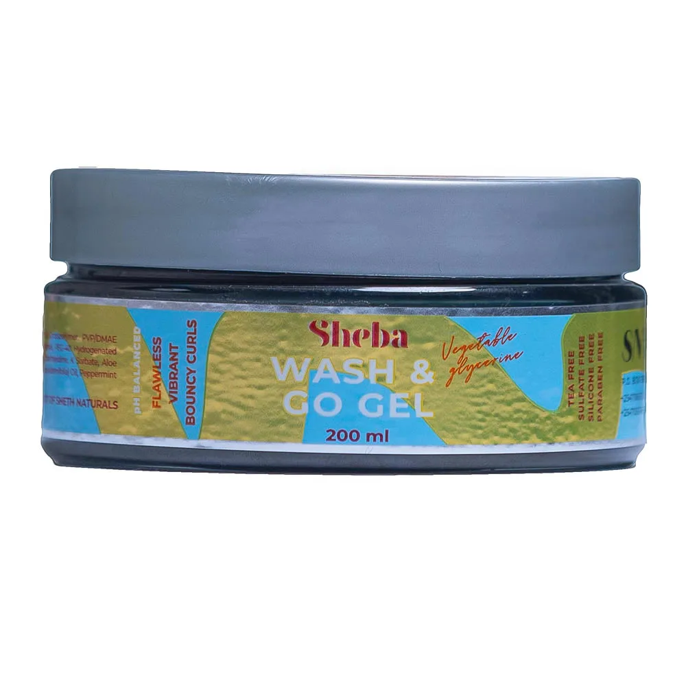 Sheth Naturals Wash&Go Gel 200ml