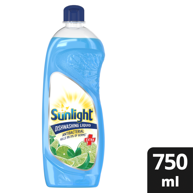 Sunlight Dish Washing Liquid Antibacterial 750Ml