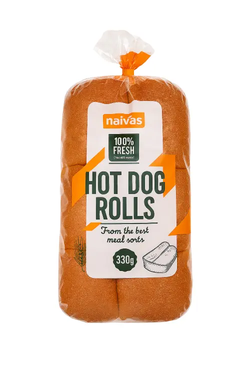 Fresh Hot Dog Rolls 6'S 400G