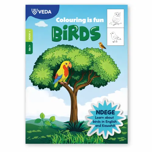 Veda Colouring Is Fun Birds Book