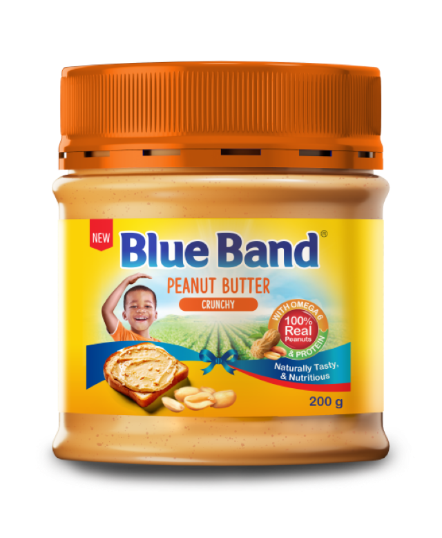 Blue Band Peanut Butter Crunchy 200G