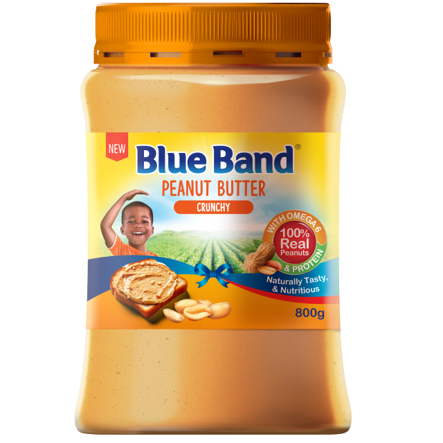 Blue Band Peanut Butter Crunchy 800G