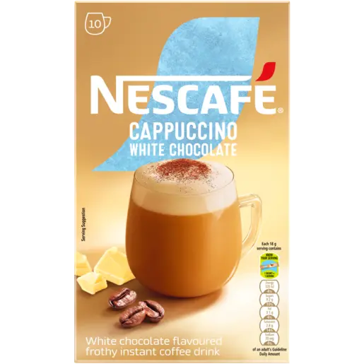 Nescafe Gold Cappuccino White Chocolate Sticks 18G