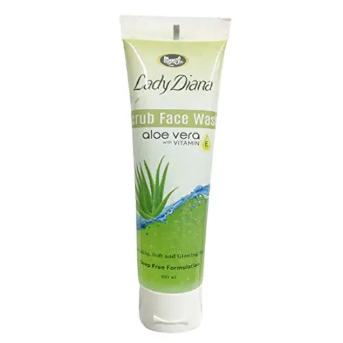 Lady Diana Facial Scrub Aloe Vera/Coffee 170ml