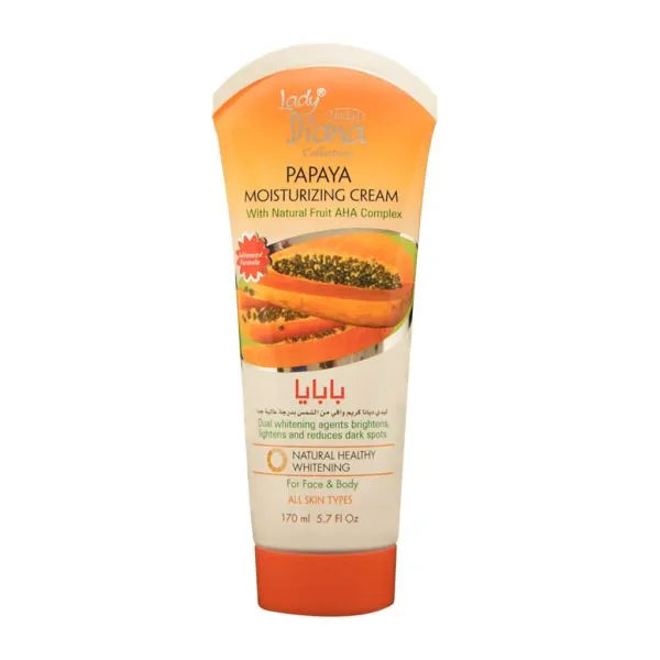 Lady Diana Moisturizing Cream Papaya 170ml