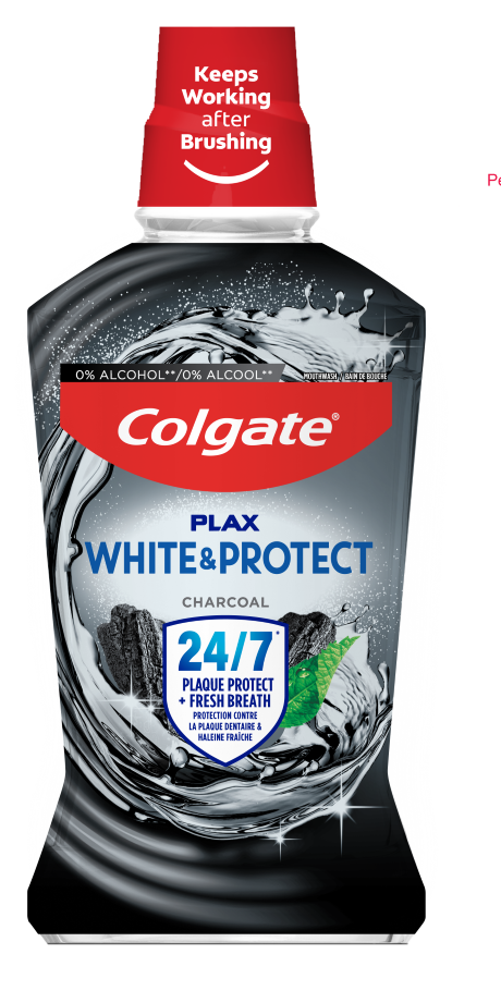 Colgate Plax Charcoal Mouthwash 500ml