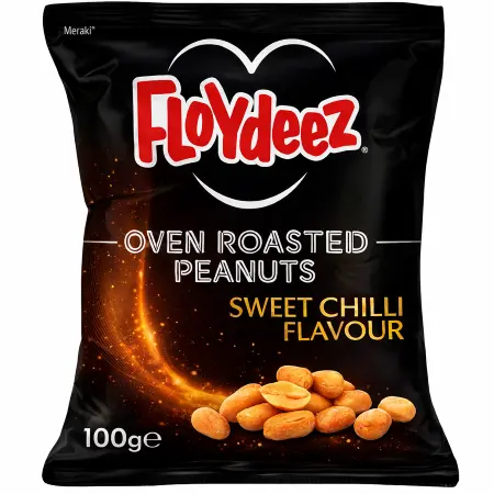 Floydeez Sweet & Chilli Roasted Peanuts 100g