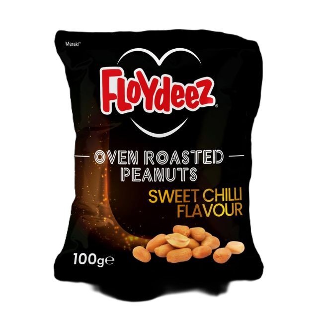 Floydeez Sweet & Chilli Roasted Peanuts 100G