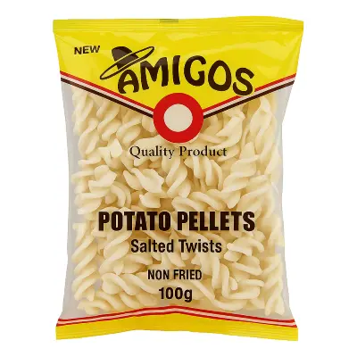 Amigos Twist Pellets Salted 100G