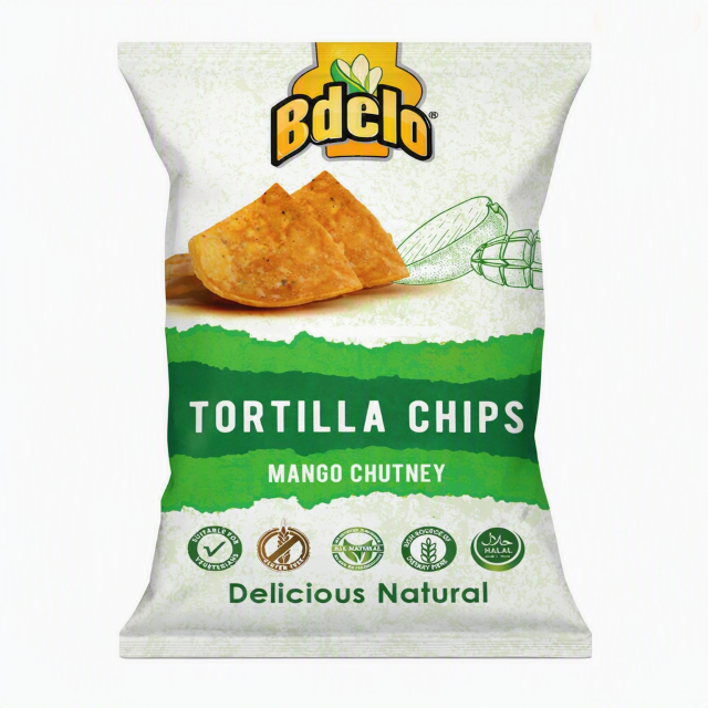 Bdelo Maize Tortilla Mango Chutney 140G