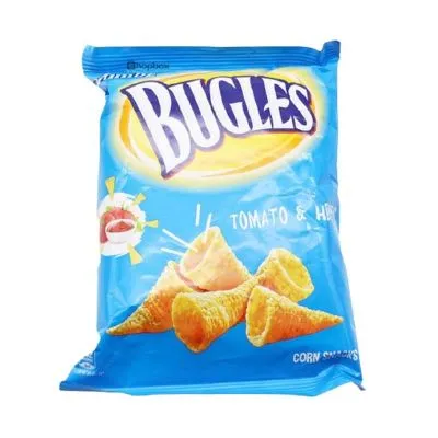Bugles Tomato & Herbs Cornchips 25G