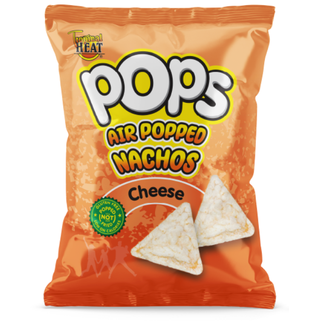 Tropical Heat Pops Popped  Nachos Cheese 120G