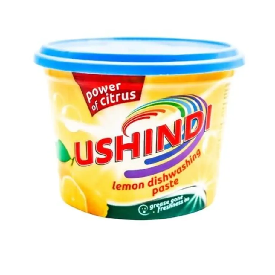 Ushindi Lemon Dish Wash Paste Lemon 800G Paste