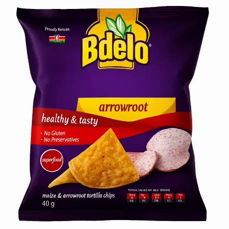 Bdelo Maize Tortilla Arrowroots 40g