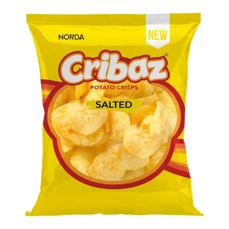 Cribaz Salted Potato Crisps 160g