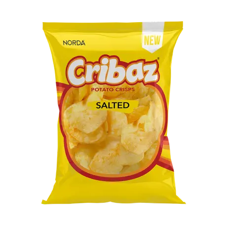 Cribaz Salted Potato Crisps 45g