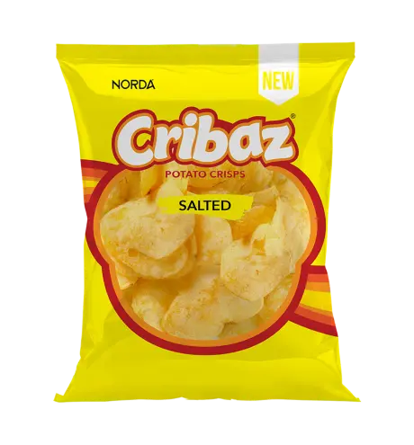 Cribaz Salted Potato Crisps 95g