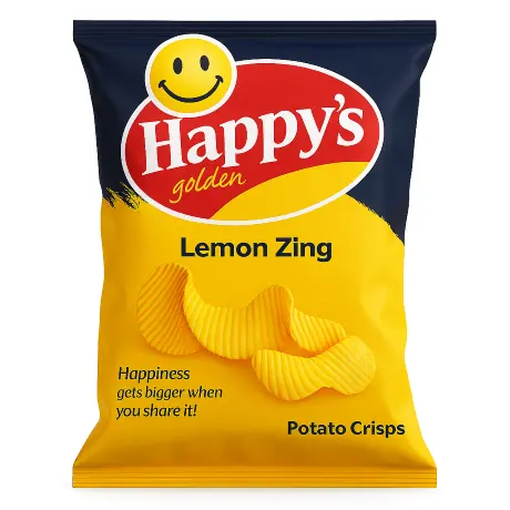 Happy'S Lemon Zing Foil 30g