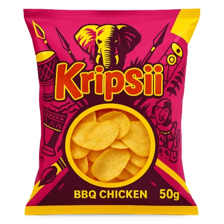 Kripsii Bbq Chicken Crisps 25g