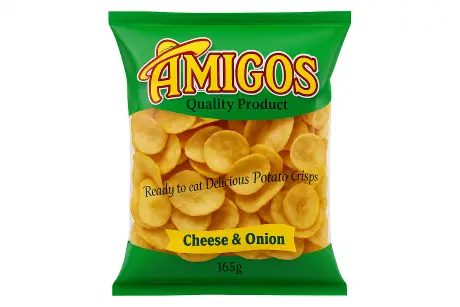 Amigos Cheese & Onion Crisps 50g
