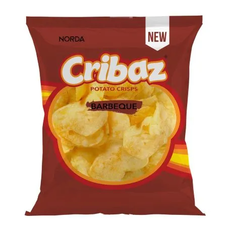 Cribaz Barbeque Potato Crisps 95g