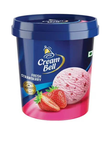 Creambell Vanilla & Strwberry Ice Cream 500Ml