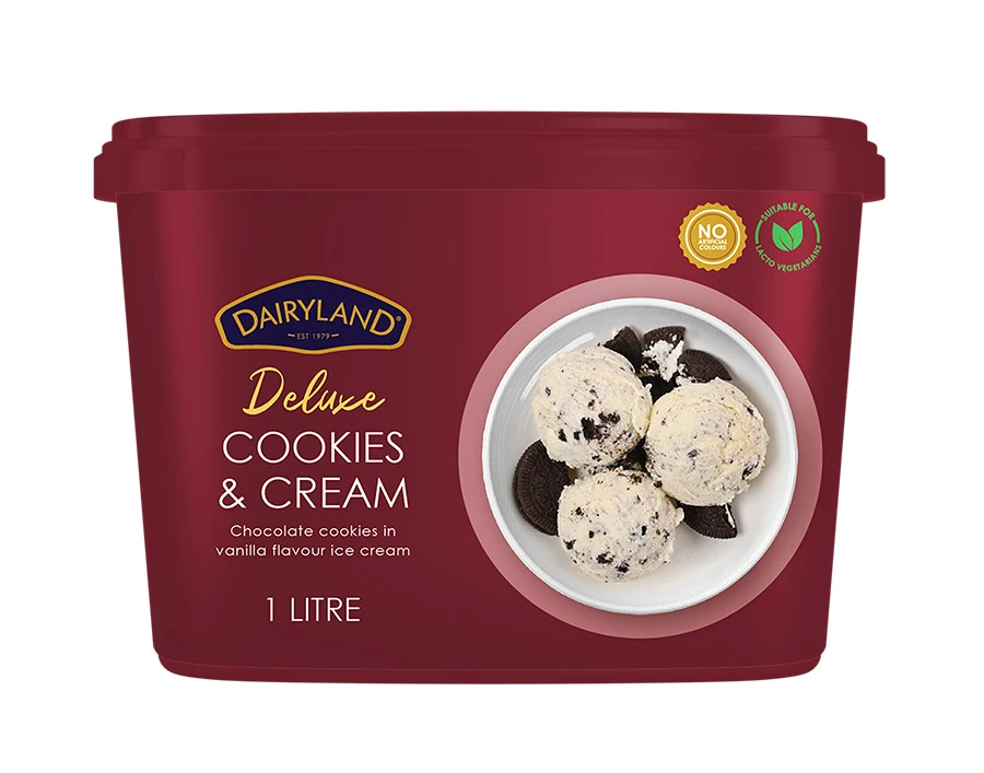 Dairyland Deluxe Cookies & Cream 500ml