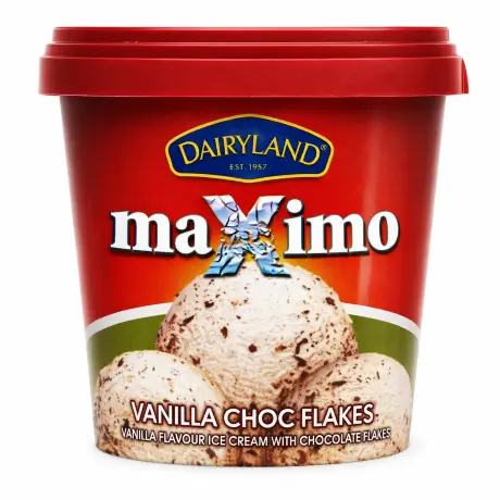 Dairyland Vanilla & Chocolate Flakes Ice Cream 175ml