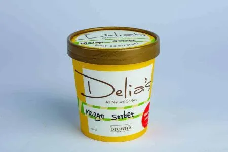 Delia'S Mango Sorbet Ice Cream 100ml