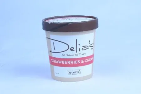 Delia'S Strawberry & Cream Ice Cream 500ml