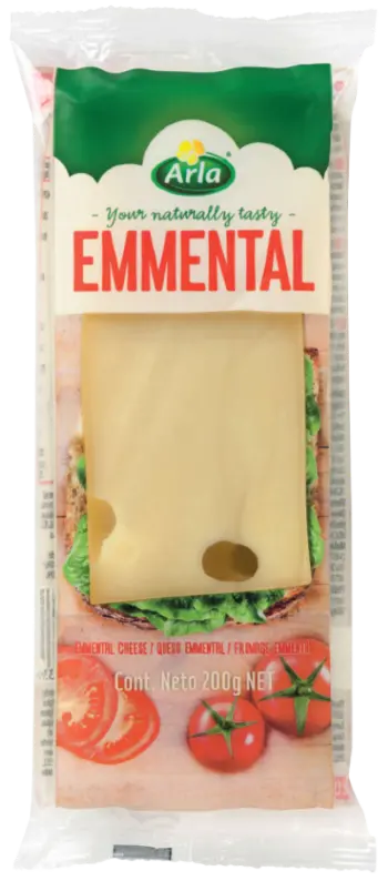Arla Natural Emmental Block Cheese 200g