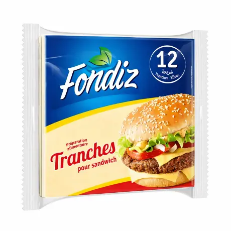 Fondiz Sandwich Cheese 12 Slices 200g