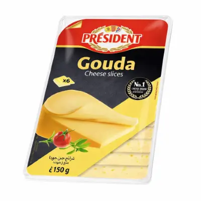 President Gouda Slices 150G