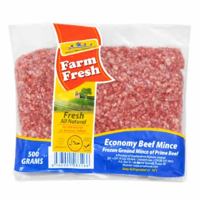Quality Beef Mince Economy 500G