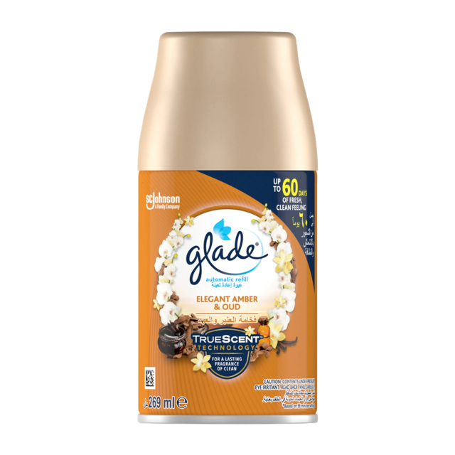 Glade Elegant Amber Refill Air Freshner269Ml