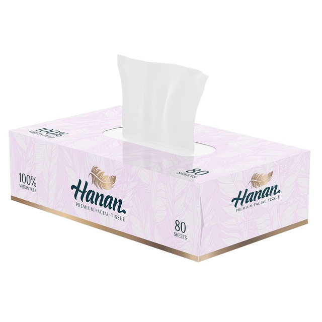Hanan Facial Tissue 80'S