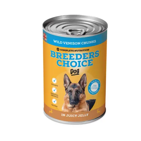 Breeders Wild Venison Vegetable Dog Food 400g