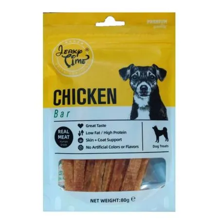 Jerky Time Dog Chicken Bar 80G