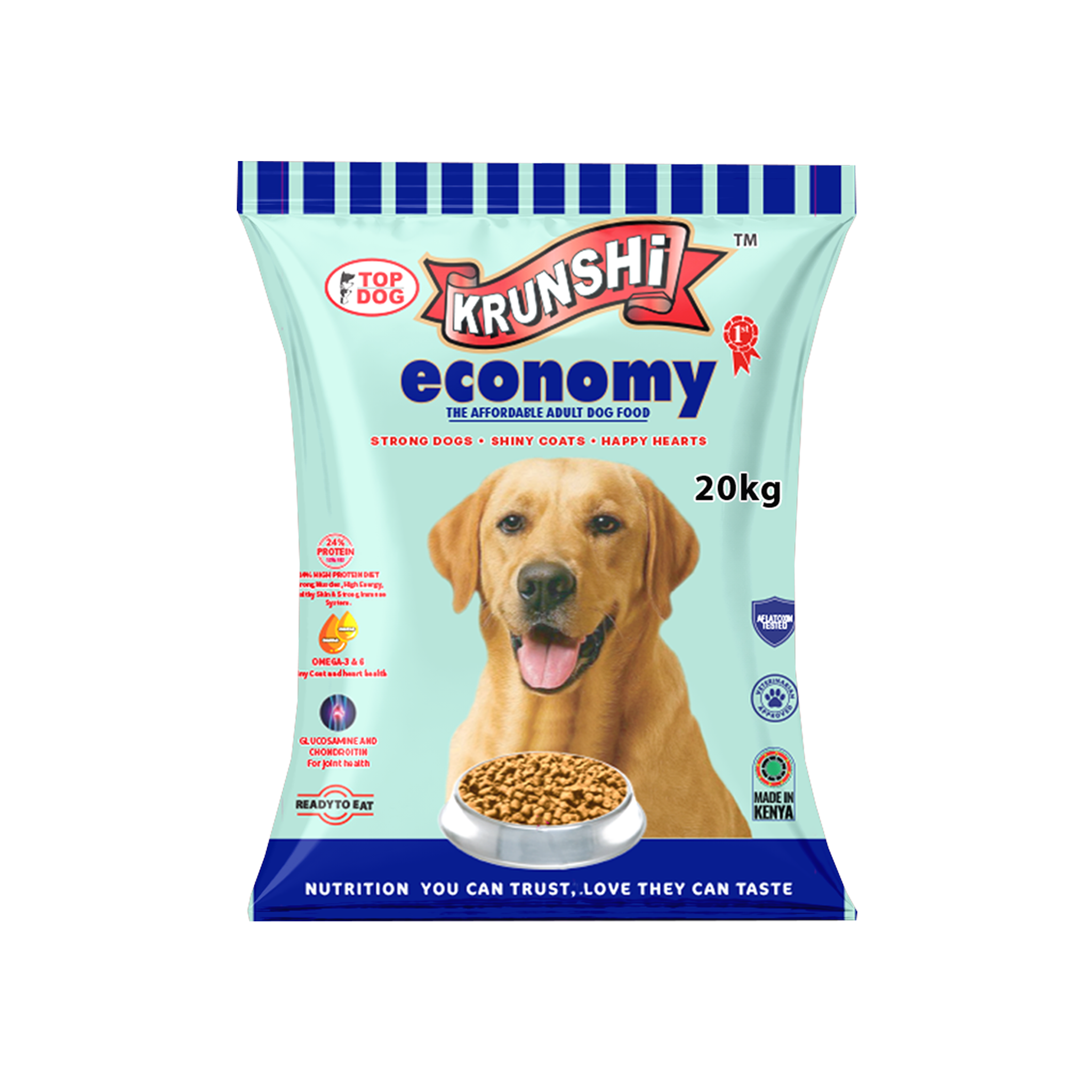 Krunshi Economy Dog Food 20Kg