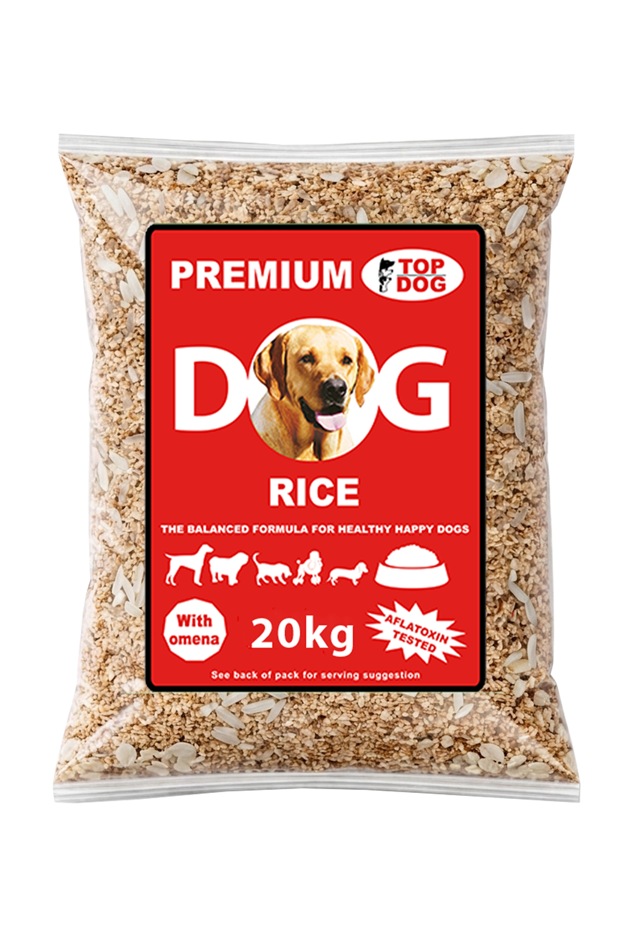 Top Dog Rice 20Kg