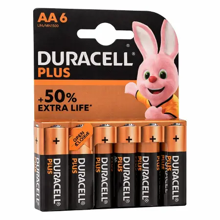 Duracell Plus Power Battery Aa6