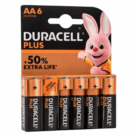 Duracell Plus Power Battery Aaa6