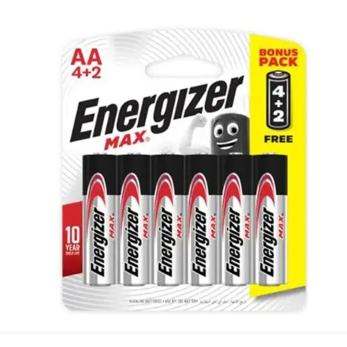 Energizer Battery E91-Aa-Bp6 B4G2
